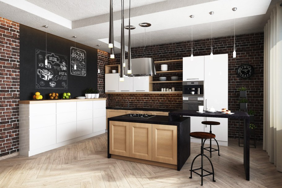 Кухня лофт Дисави