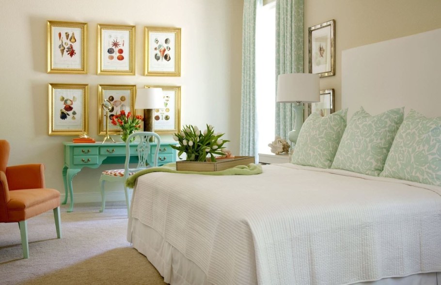 Мятный цвет в интерьере