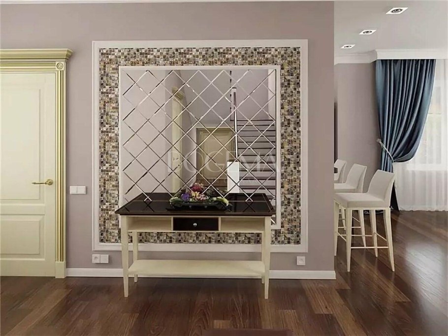 Зеркальное панно Illusion Silver md834sl