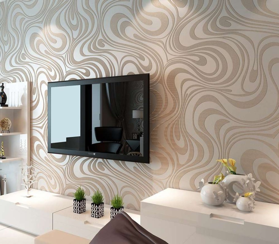 Обои в интерьере