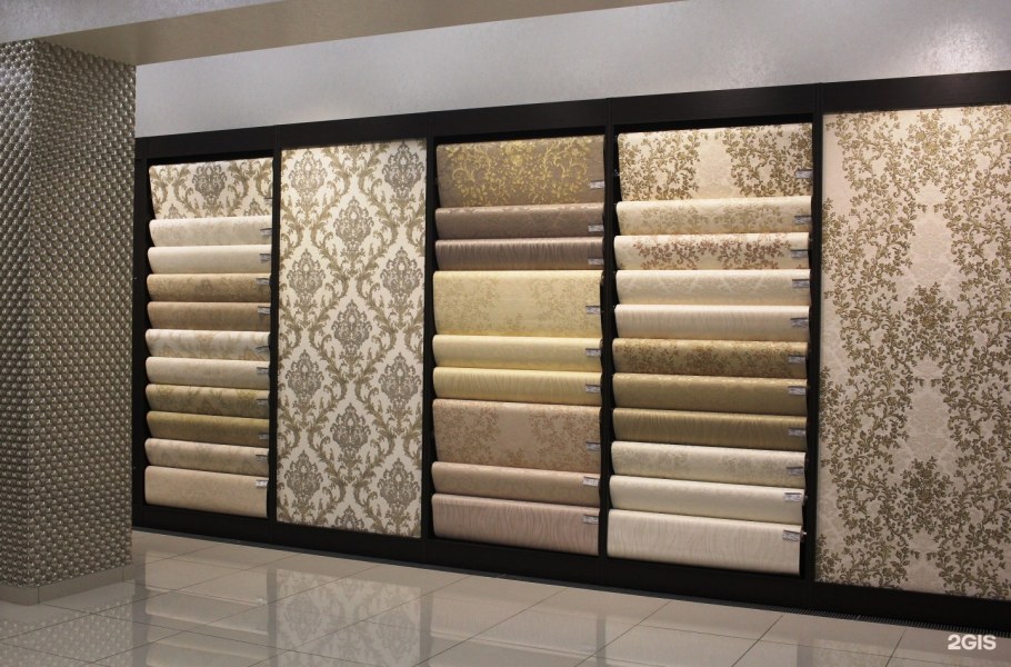 Ассортимент обоев для стен