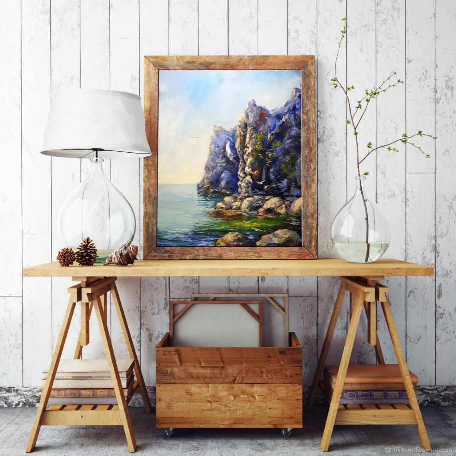 Этюдник в интерьере