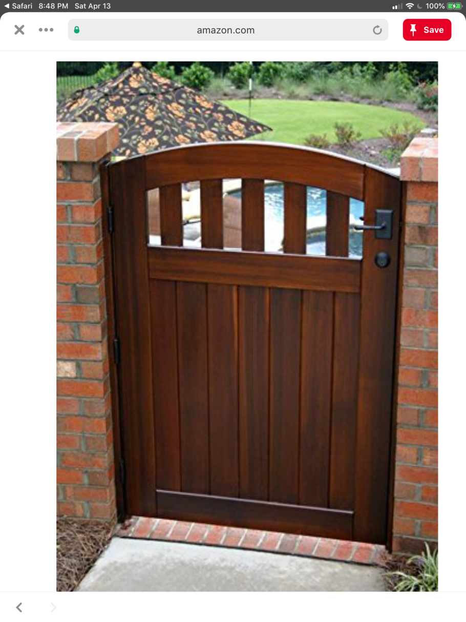 Калитка деревянная