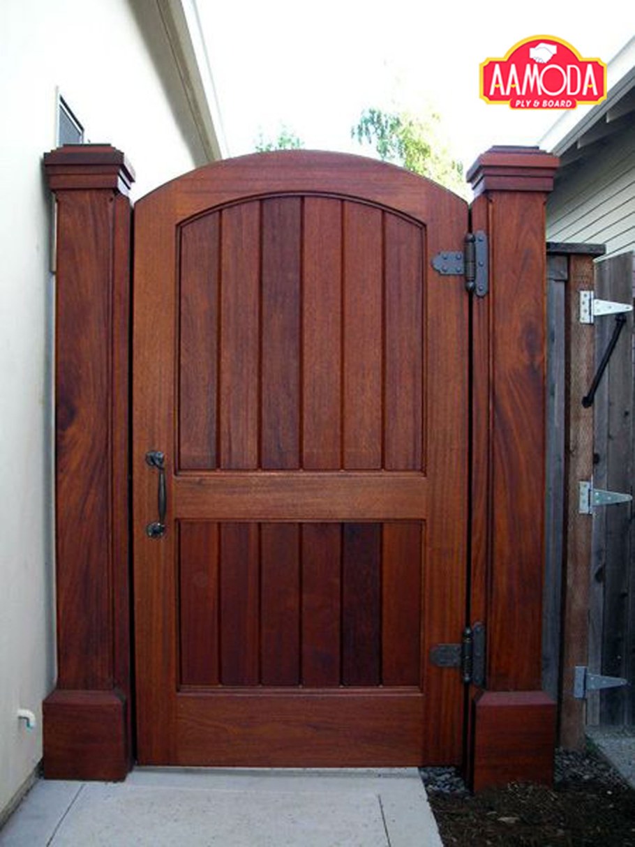 Деревянные ворота