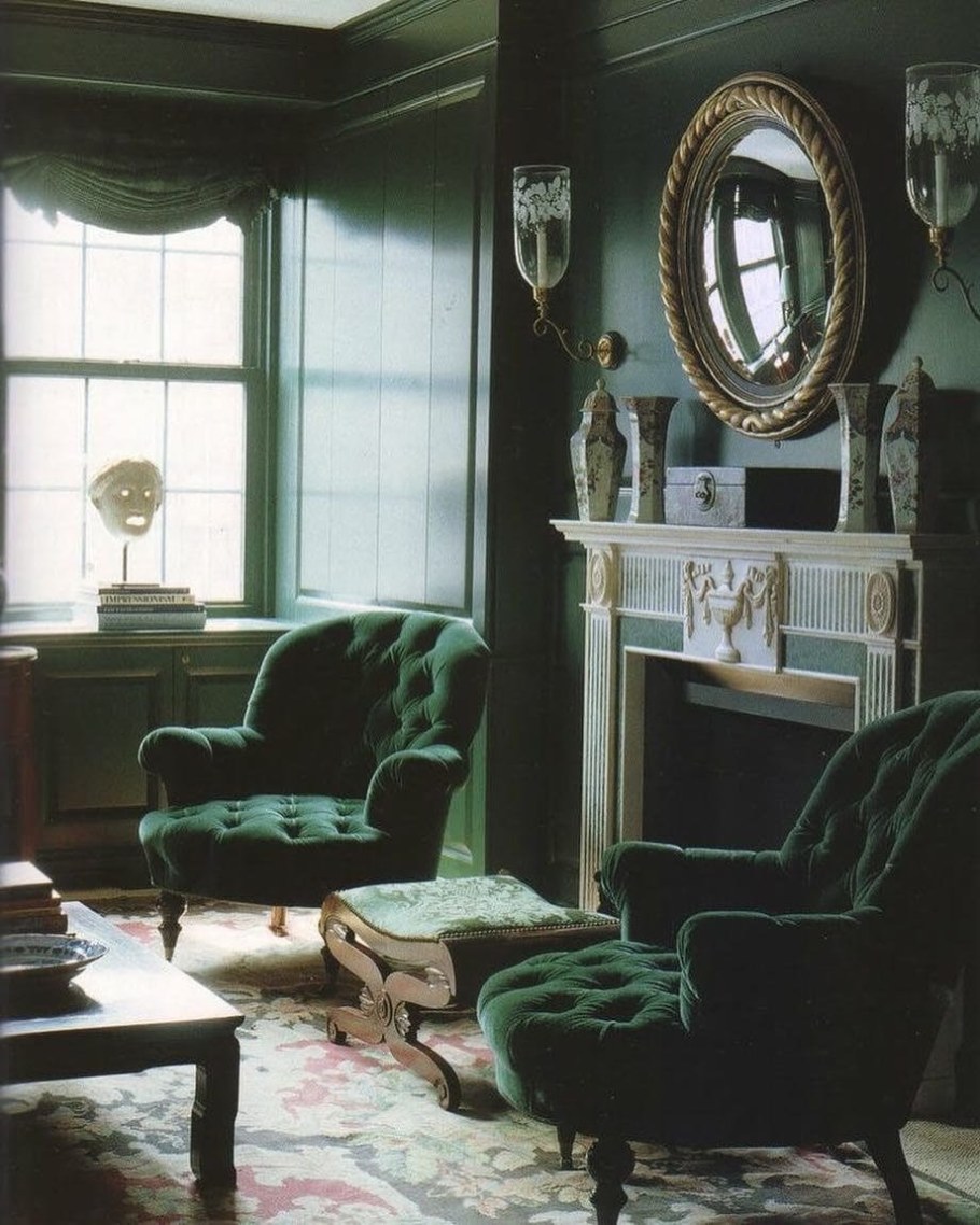 Гостиная Слизерин Эстетика