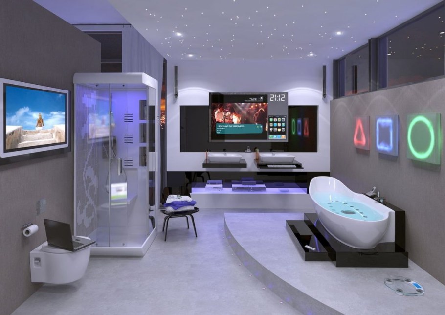 Комната в стиле Хай тек