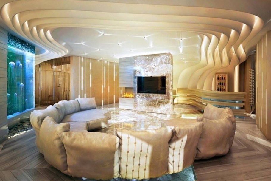 Интерьер в стиле футуризм