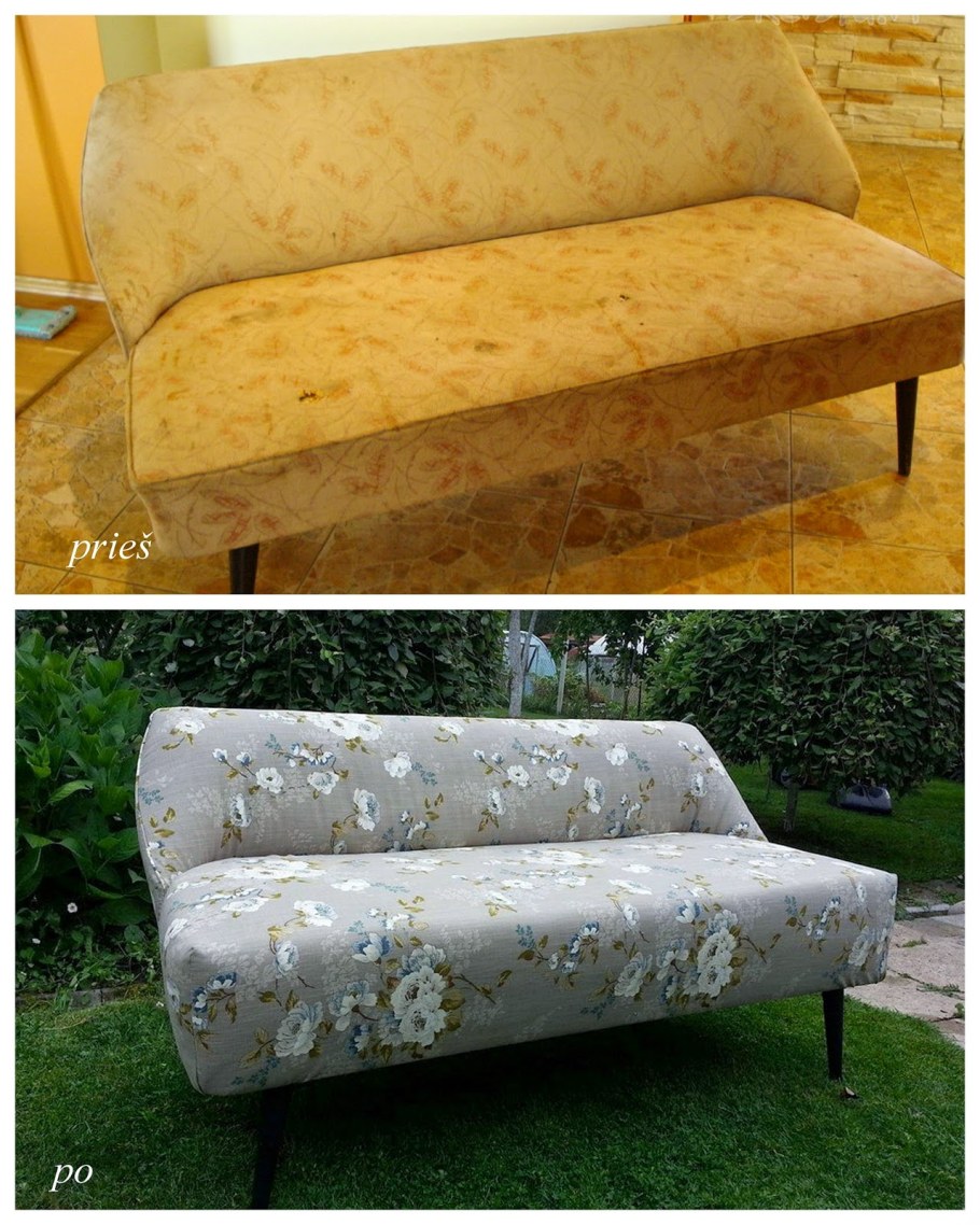 Старый диван переделка