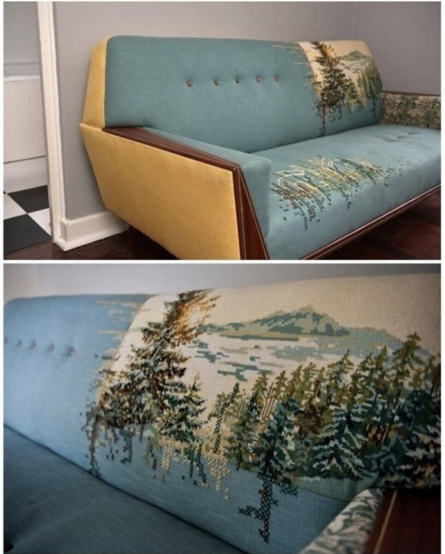 Переделка старого дивана