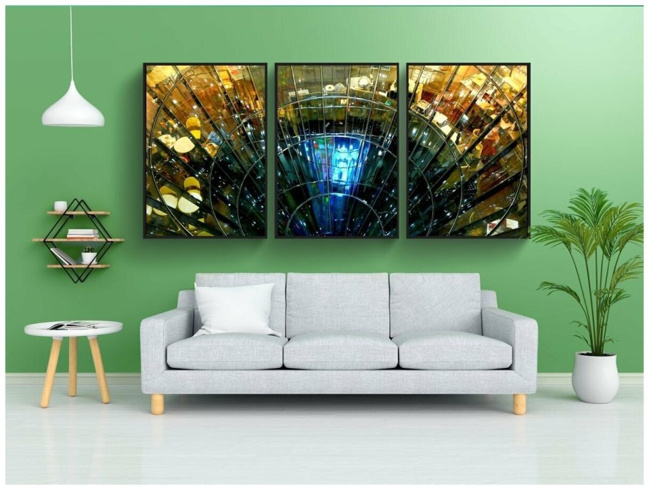 Стеклянный Постер