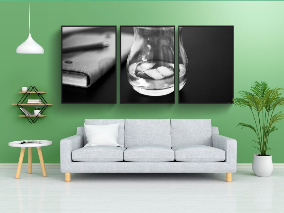 Картины на стекле в интерьере