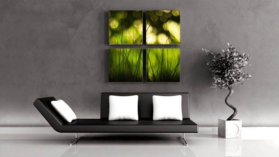 Картины на стене в интерьере