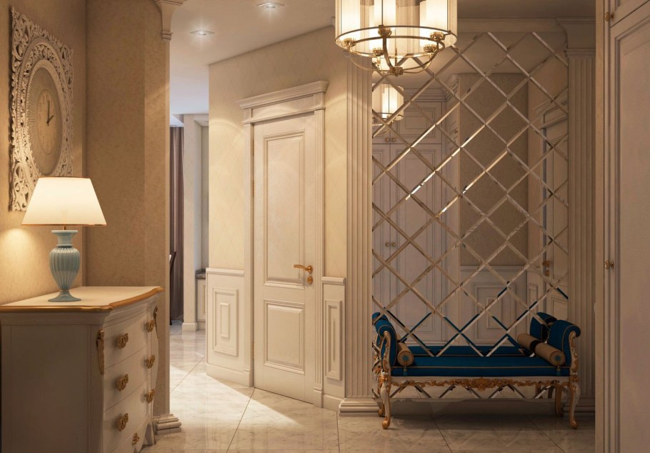 Красивые зеркала в прихожую