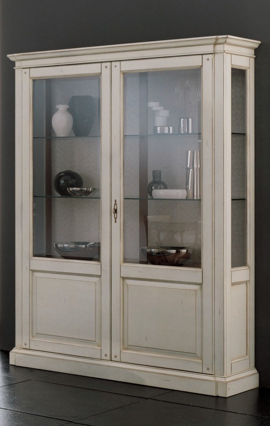 Шкаф-витрина Кентаки s132-reg2w1s