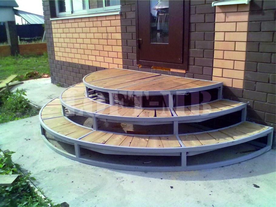 Круглые ступеньки