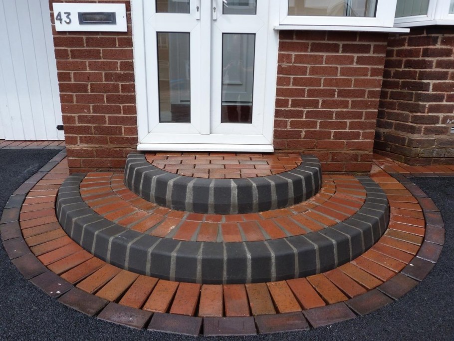 Ступеньки полукруглые для крыльца