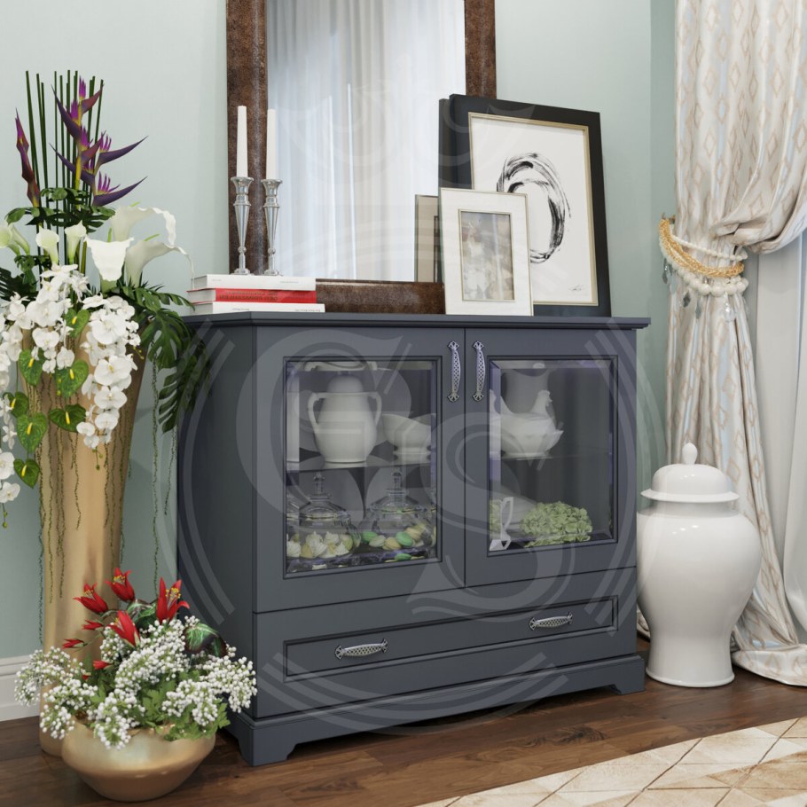 Современный сервант в гостиную