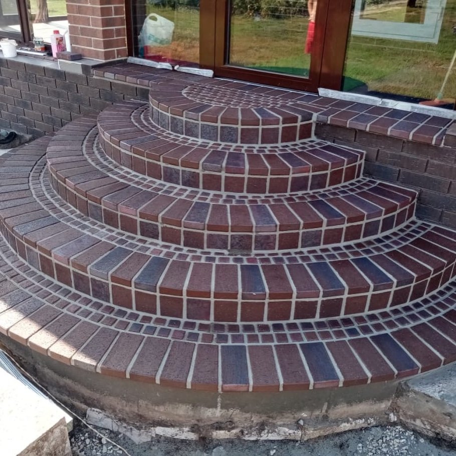 Фельдхаус клинкерные ступени