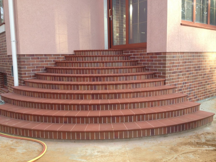 Клинкер плитка для ступеней