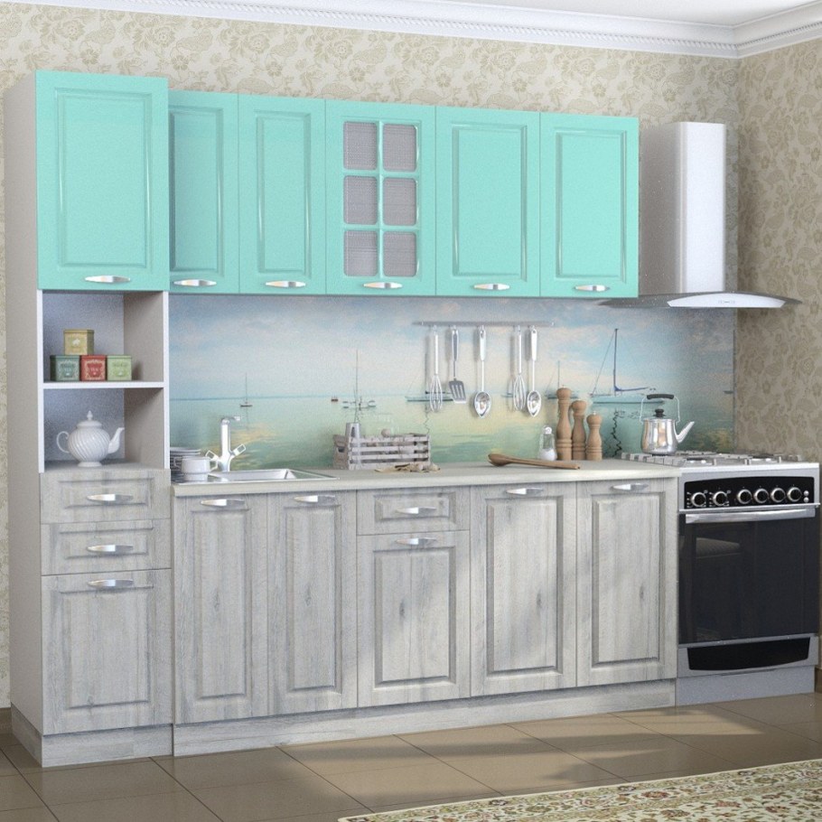 Кухня Юлия Стендмебель Сандал белый