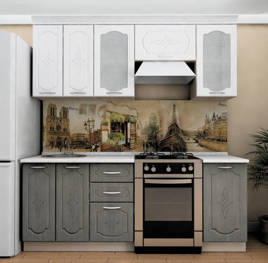 Кухня Юлия модульная Сандал белый