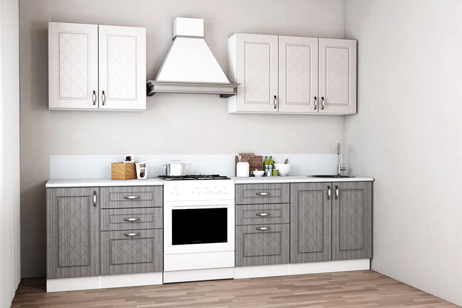 Кухня модульная Сандал белый Прованс