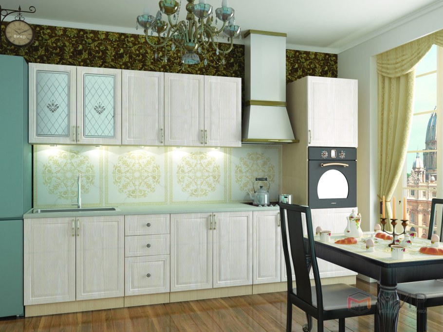 Кухня Юлия Стендмебель Сандал белый