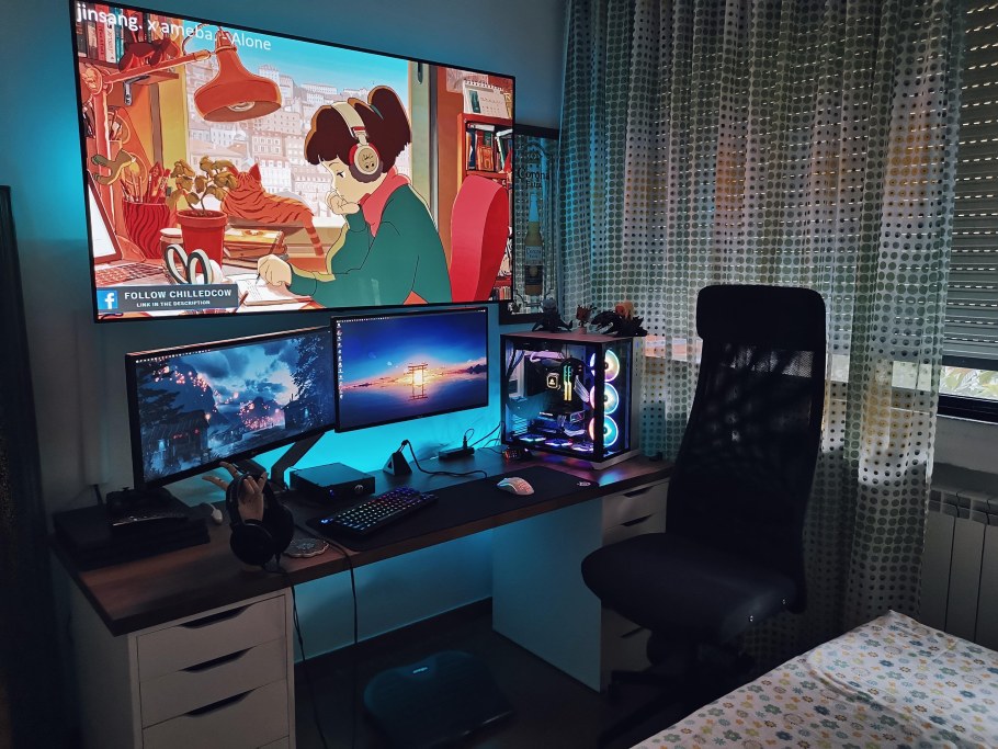 Красивые компьютерные комнаты