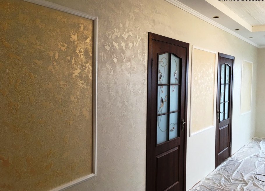 Декоративная штукатурка для стен в квартире