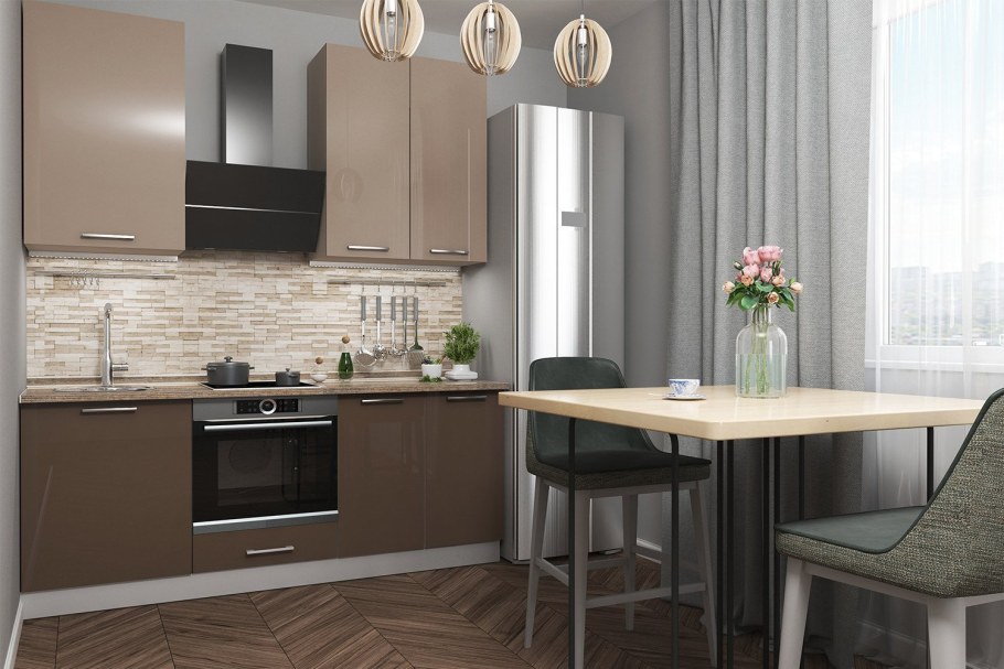 Хофф кухня Амика серый