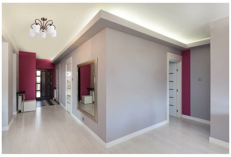 Покрашенные стены