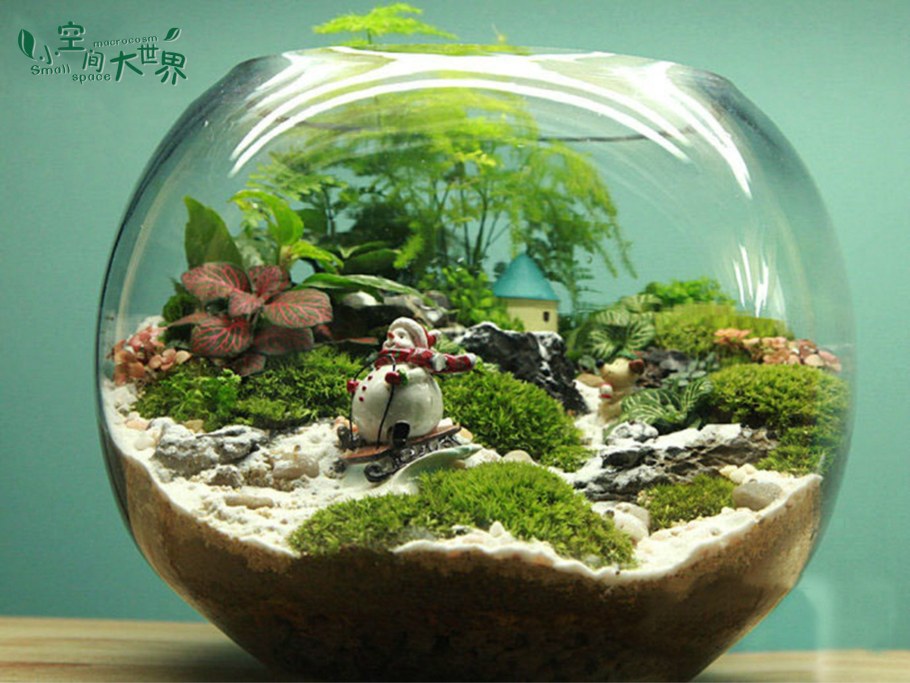 Флорариумы в японском стиле