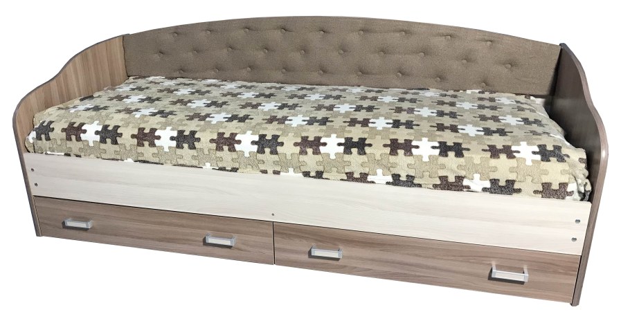 Кровать софа-8 900 2000 с мягкой накладкой