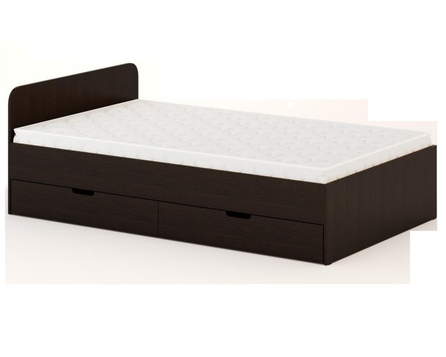 Кровать "Биг" 900 с ящиками кр-07