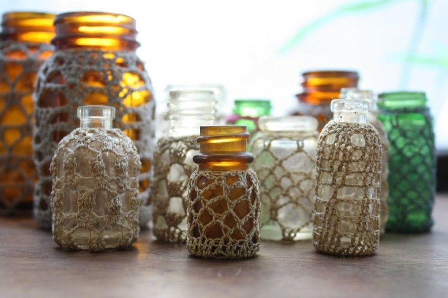 Декор стеклянных банок