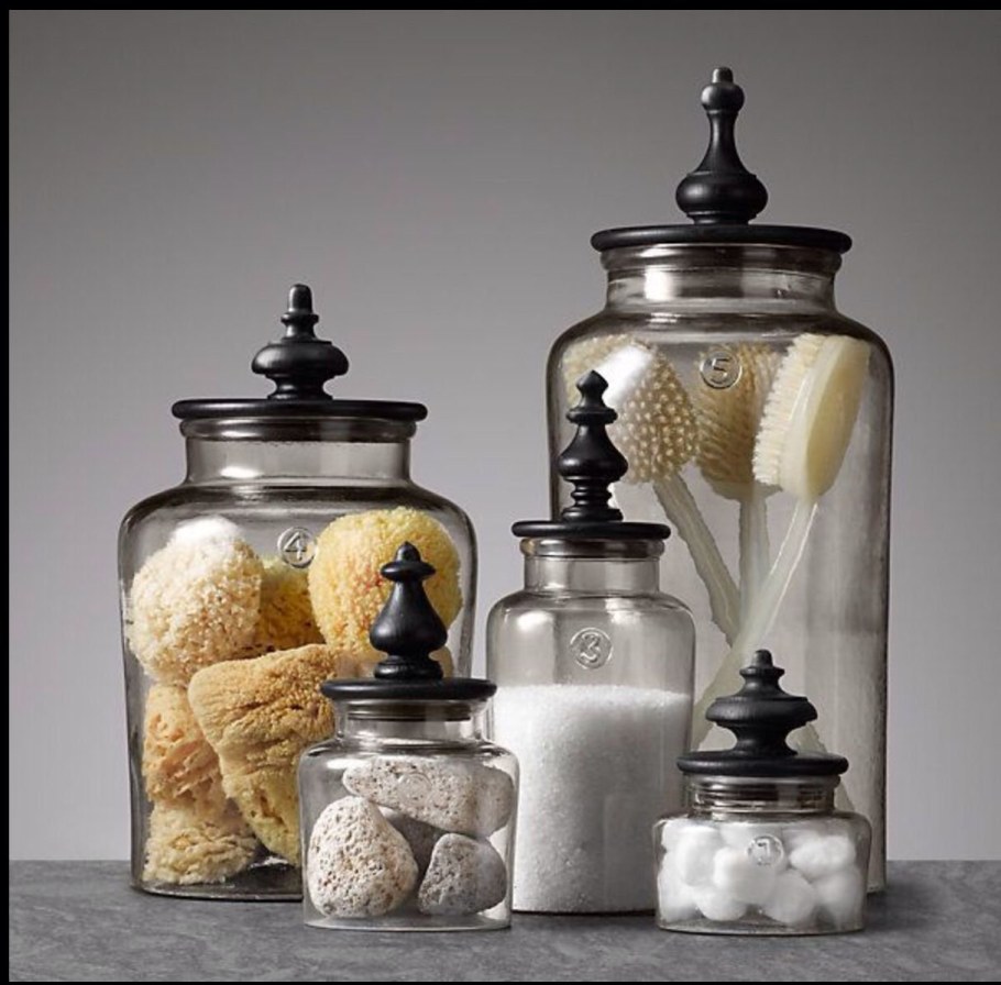 Декор стеклянных банок