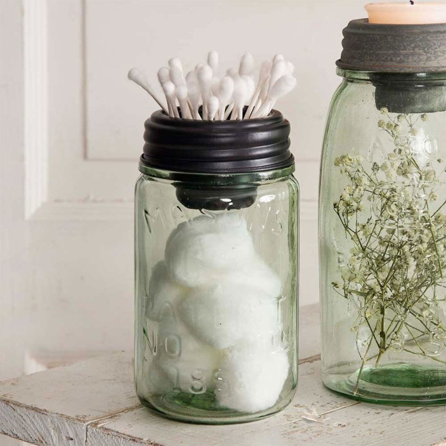 Декор стеклянных банок