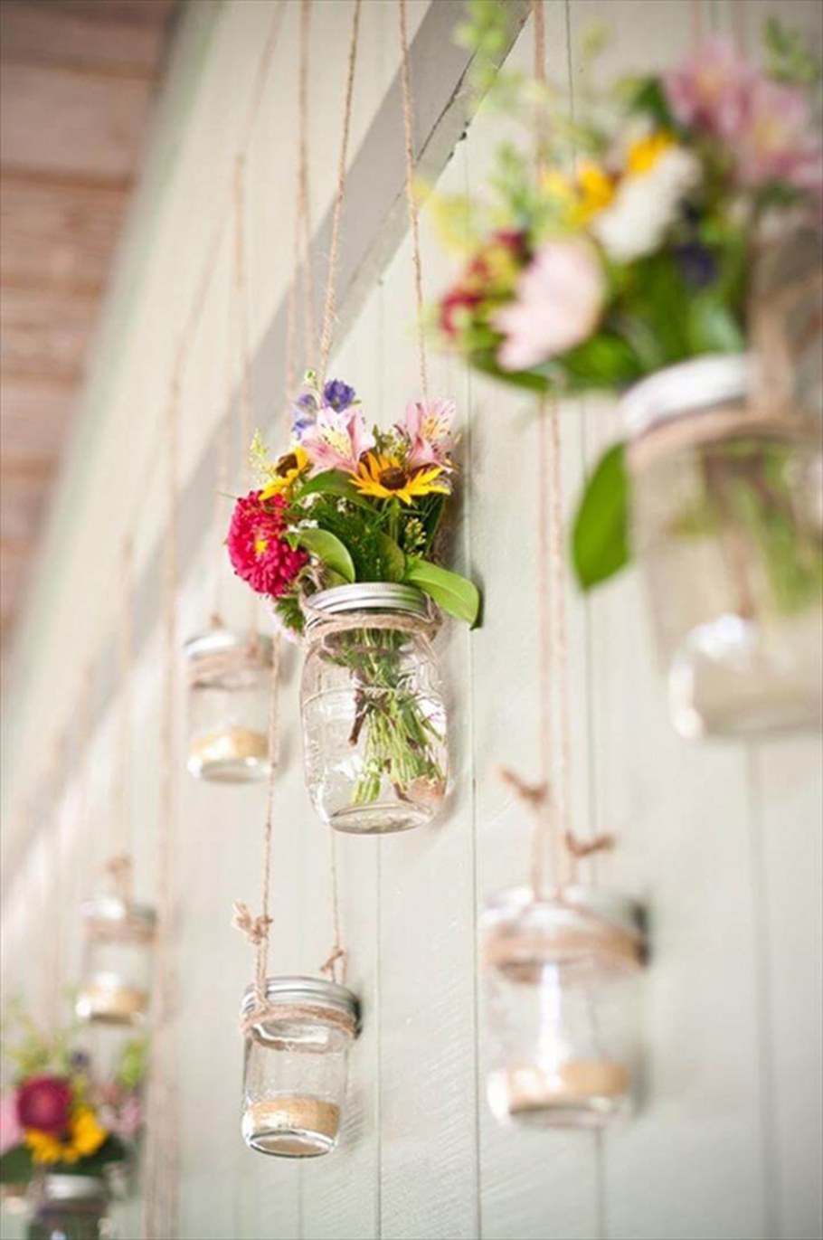 Декор стеклянных банок