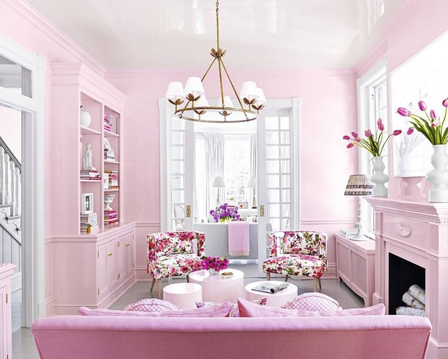 Интерьер в ореховых цветах