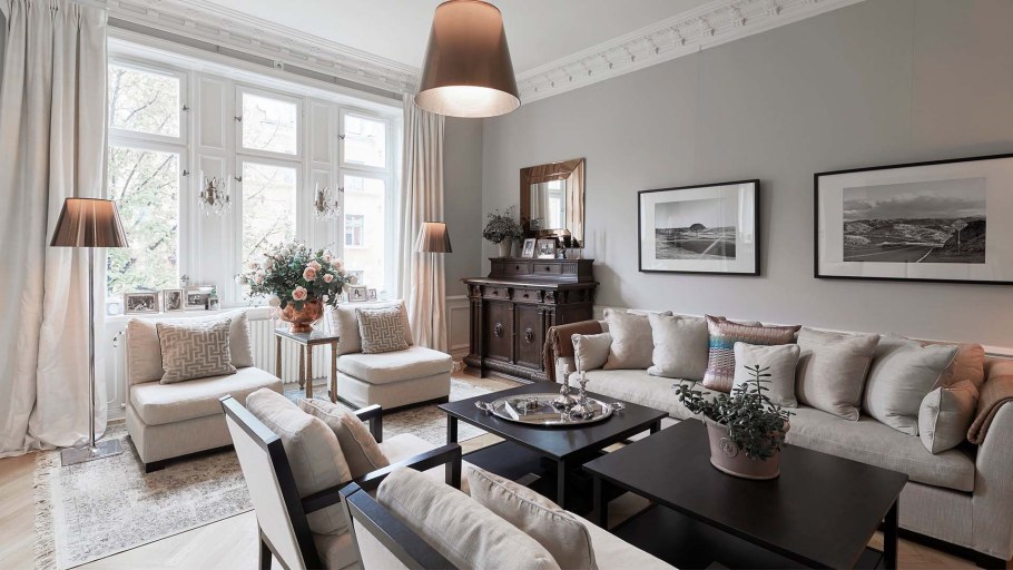 Американская классика в интерьере