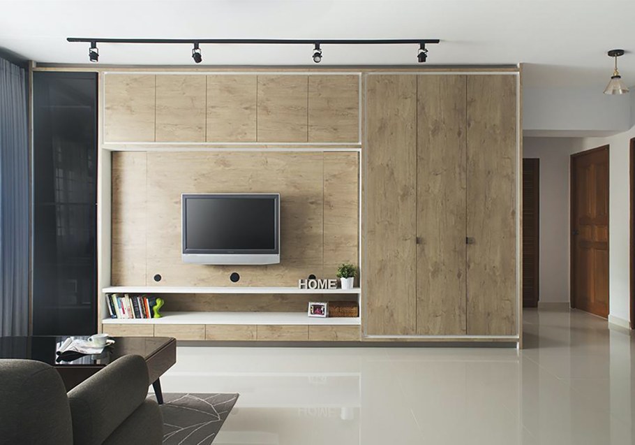 Шкаф с телевизором в гостиную