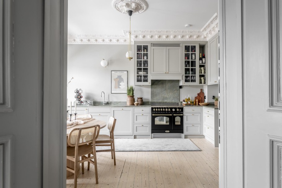 Дизайн кухни в скандинавском стиле