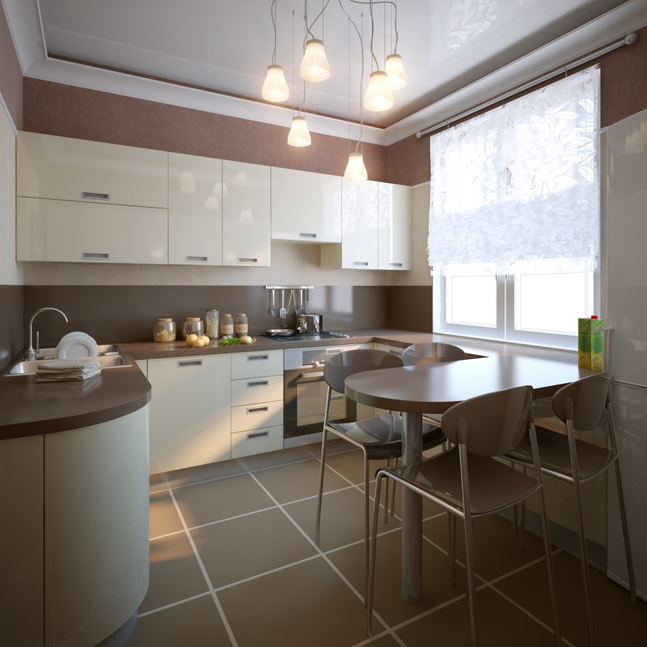 Красивые современные кухни