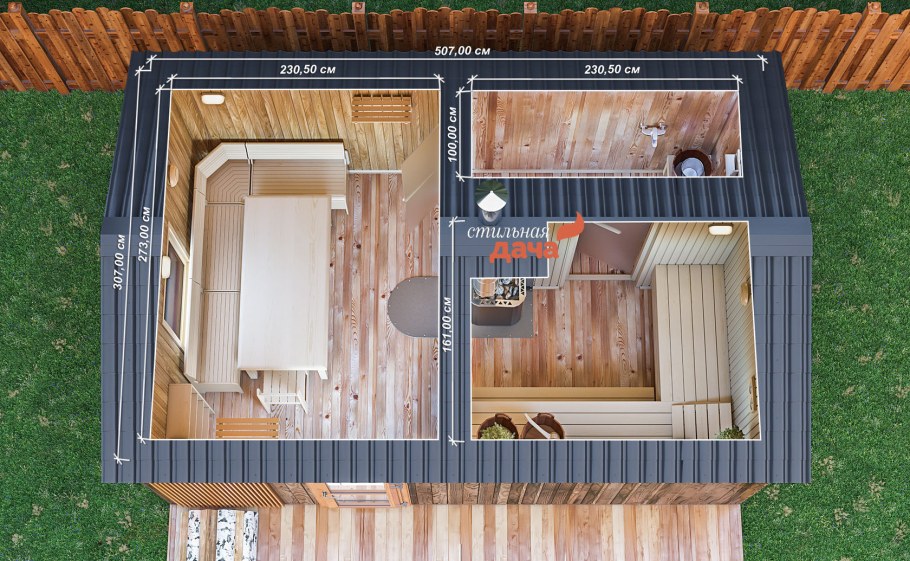 Каркасная баня 3х5 планировка