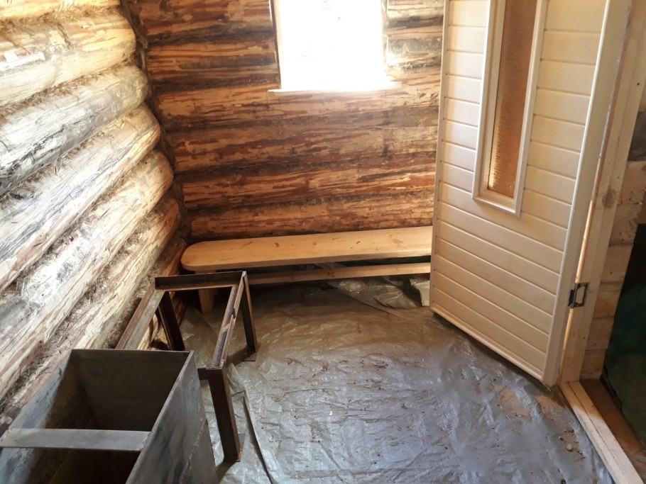 Баня из сруба 5х4