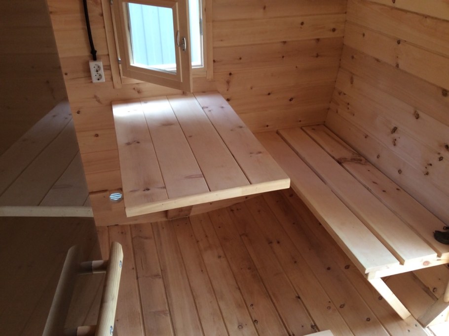 Парилка в бане 6х4