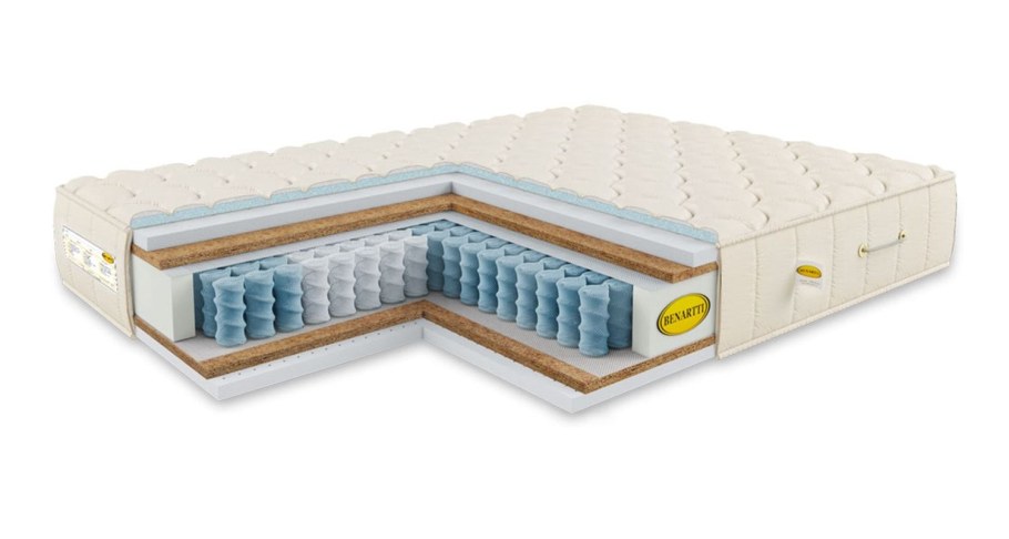 Матрас Benartti OPTIMAL hard TFK 140x220 пружинный
