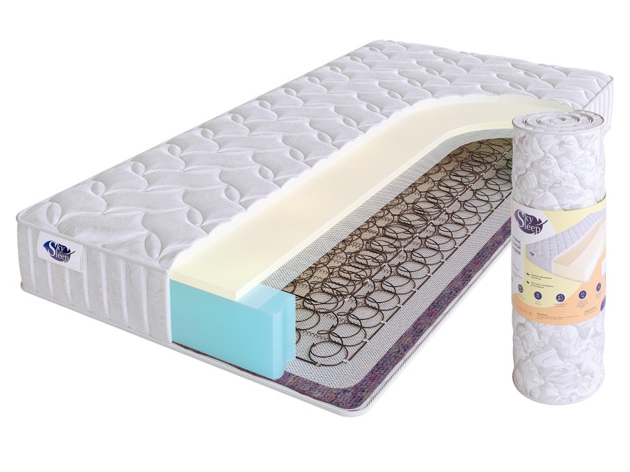 Матрас Skysleep start Vario s500 70x200 ортопедический пружинный