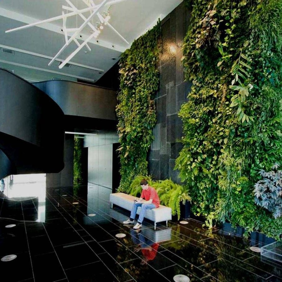 Фитостена в лофте