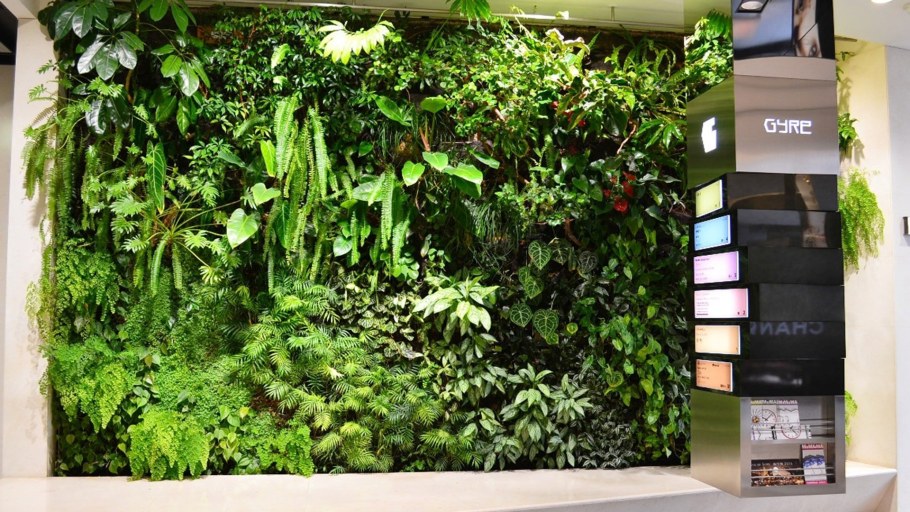 Искусственные растения в интерьере